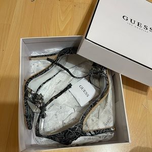 Guess heels. Size 9. Open toe heels. With heels nails replacement. Worn 3 times.